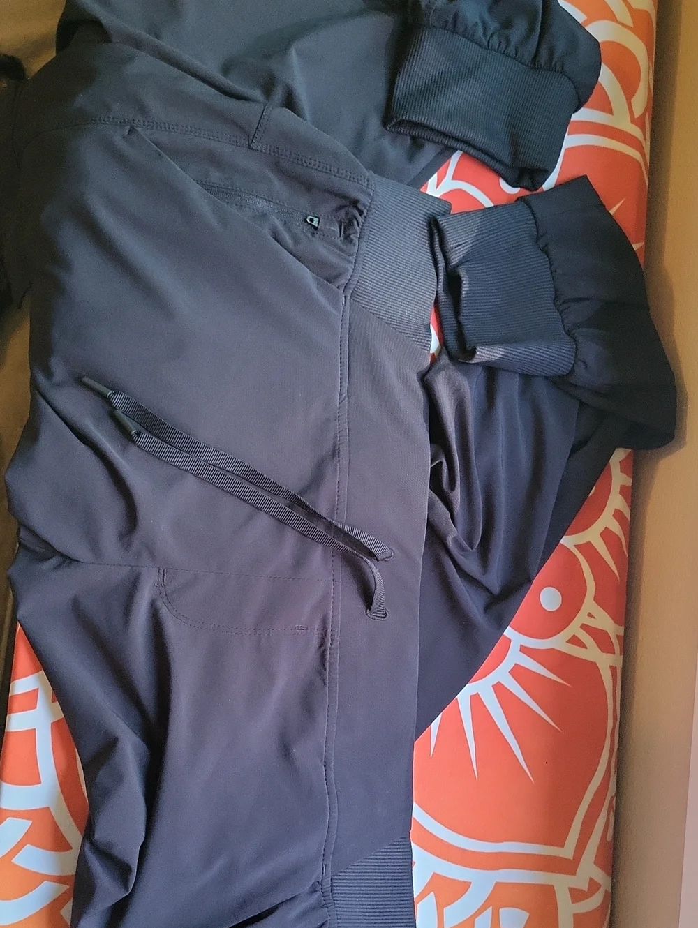 Black Cargo Joggers - Picture 3 of 9